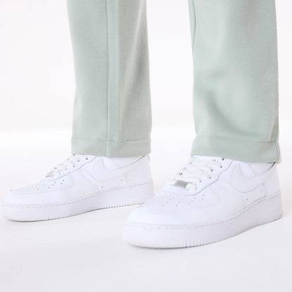 The Male model is wearing New Era Straight Leg Pastel Green Joggers 3