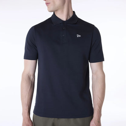 The Male model is wearing New Era Polo Navy T-Shirt 5