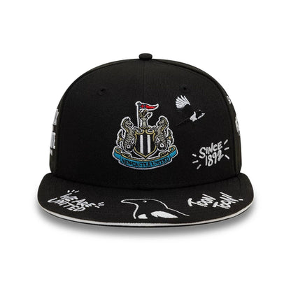 This is a Newcastle United FC NUFC Limited Edition Black 59FIFTY Fitted Cap 3