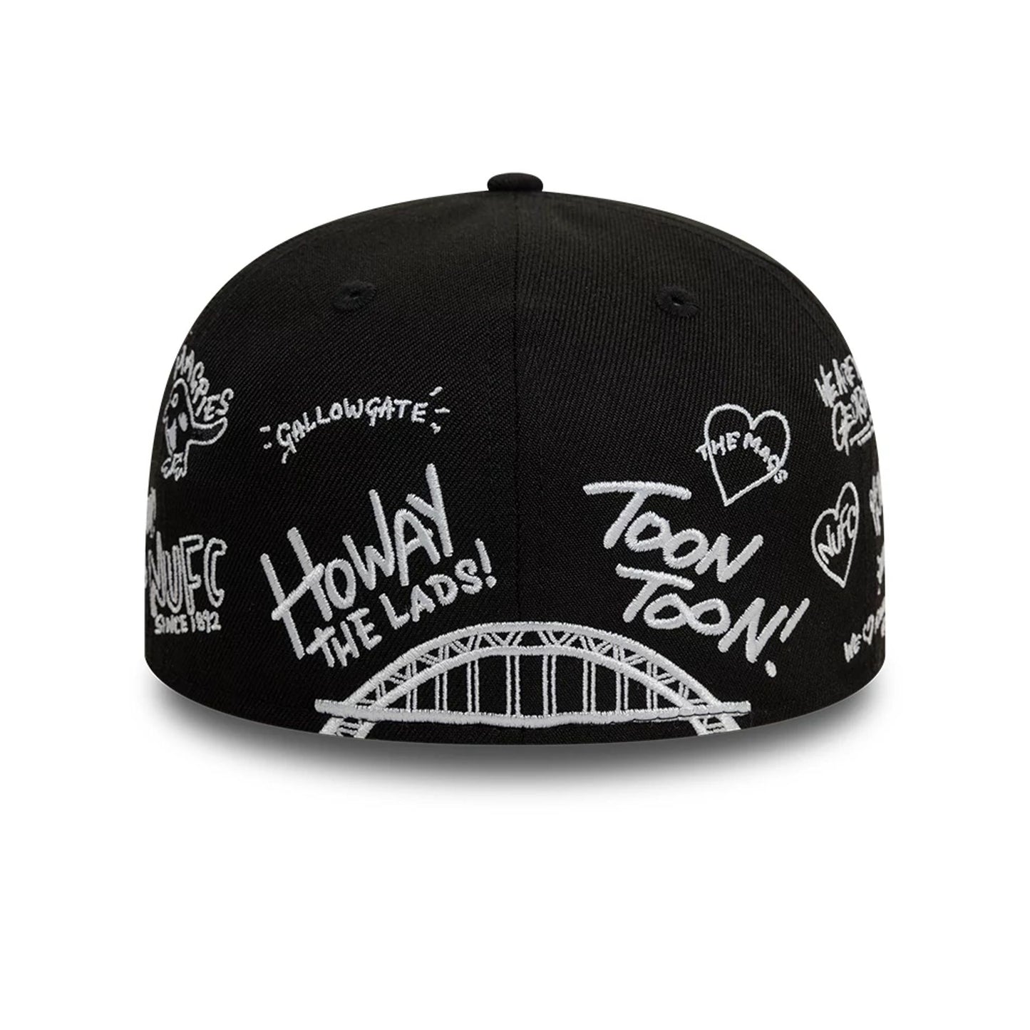 This is a Newcastle United FC NUFC Limited Edition Black 59FIFTY Fitted Cap 5