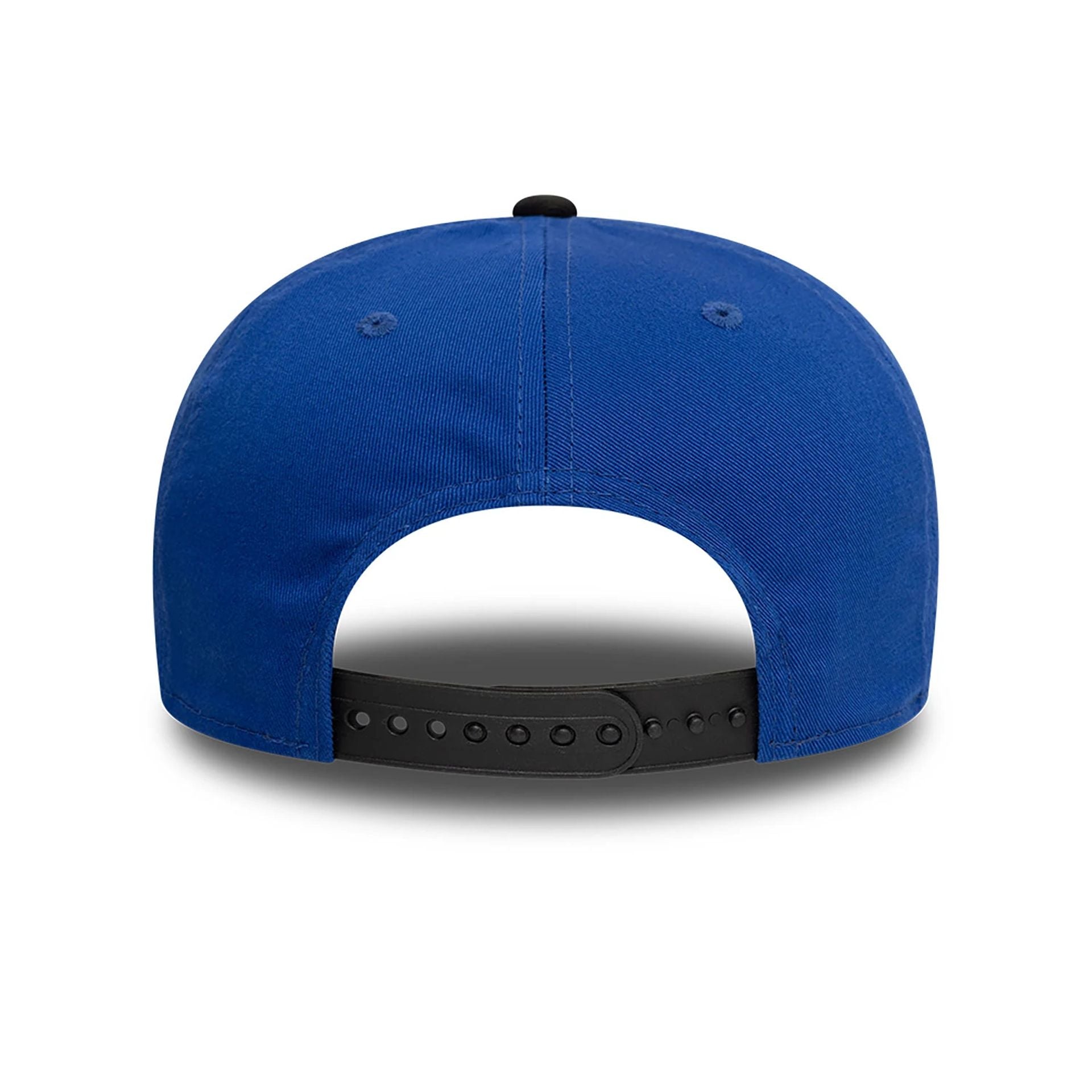 This is a El Barrio FC Kings League Draft Blue 9SEVENTY Stretch Snap Adjustable Cap 5