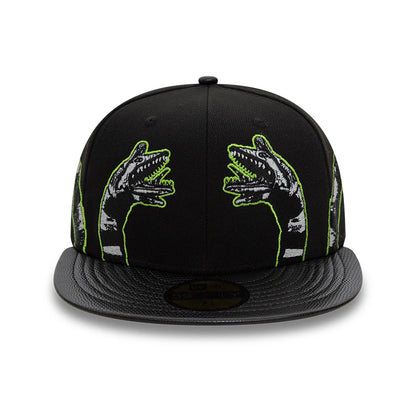 This is a Beetlejuice Worm Black 59FIFTY Fitted Cap 3