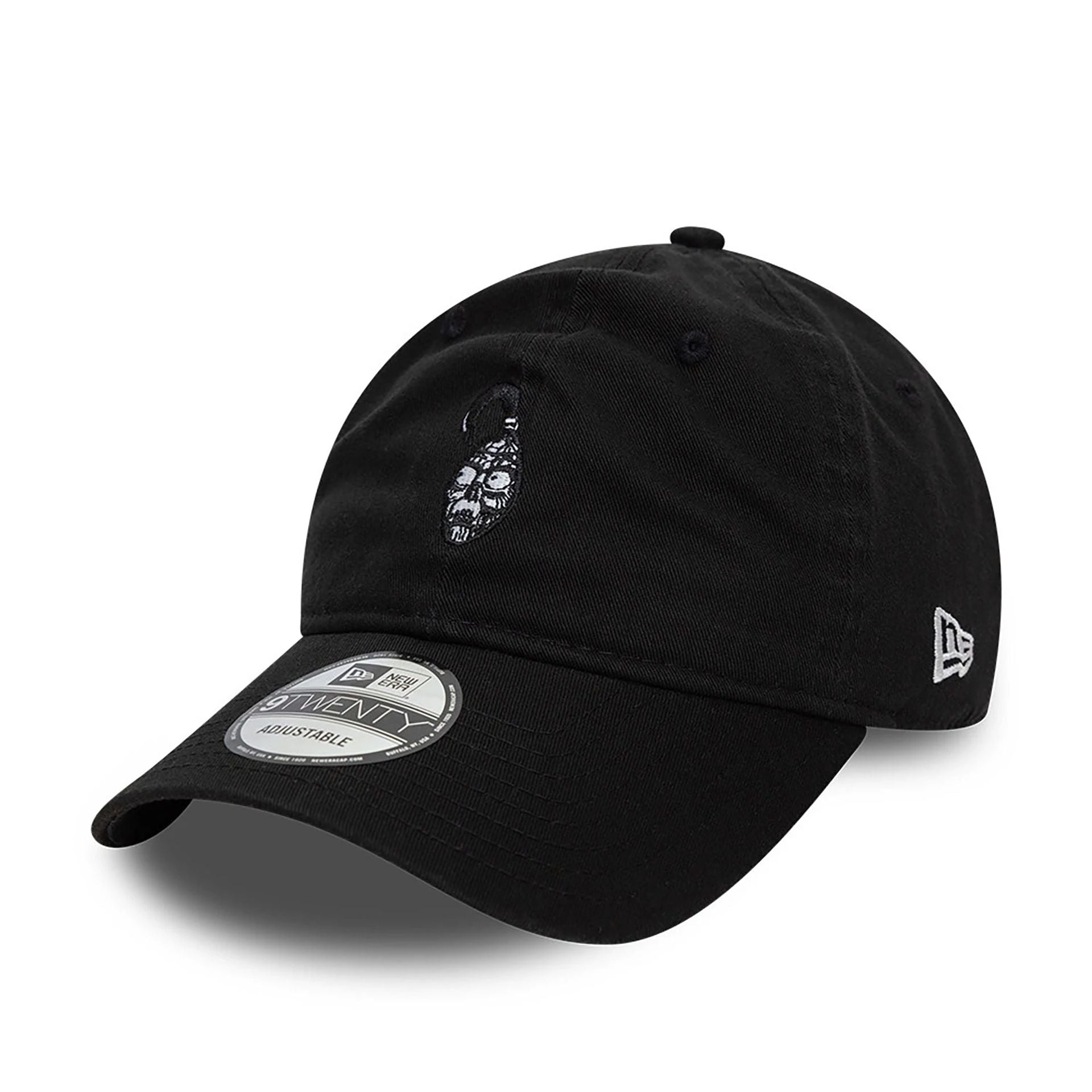 This is a Beetlejuice Head Black 9TWENTY Adjustable Cap 1