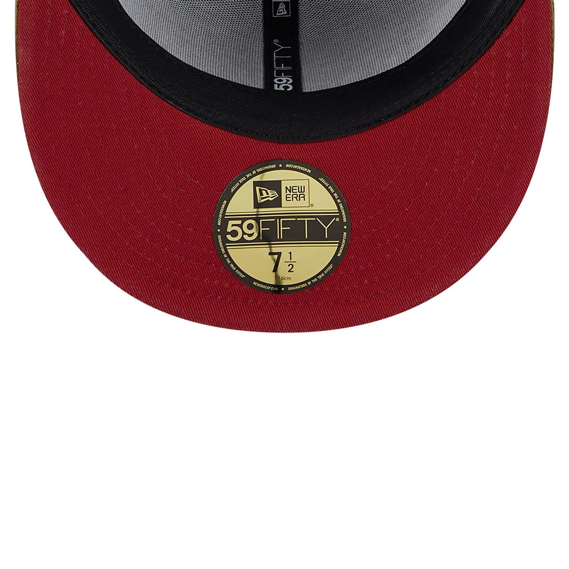 This is a A Nightmare On Elm Street Dark Green 59FIFTY Fitted Cap 2