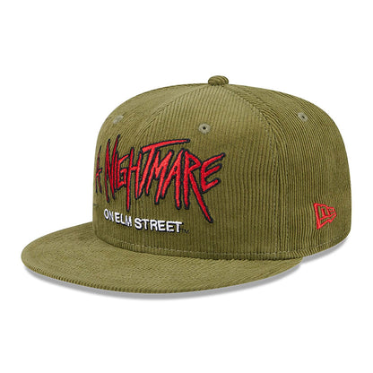 This is a A Nightmare On Elm Street Dark Green 59FIFTY Fitted Cap 4