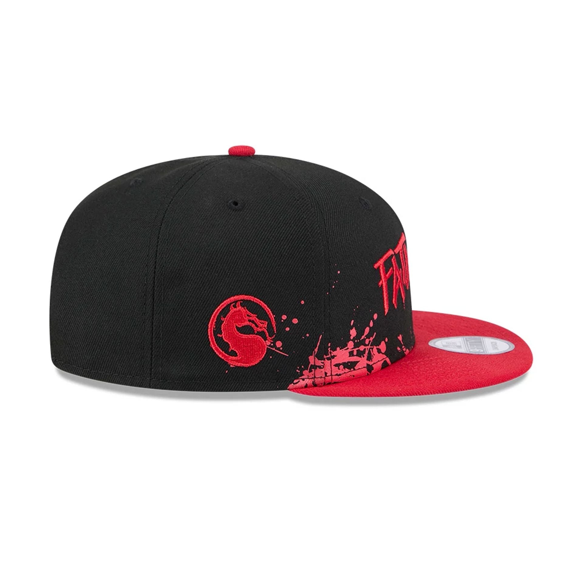 This is a Mortal Kombat Klassic Fatality Black 9FIFTY Snapback Adjustable Cap 5