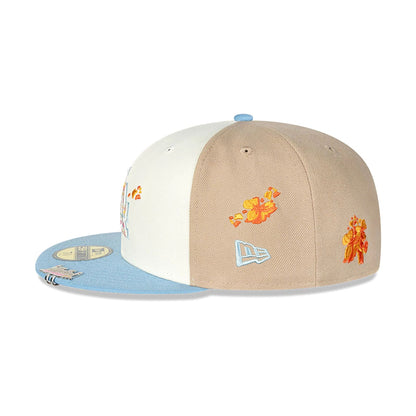 This is a LA Dodgers Day Of The Dead White 59FIFTY Fitted Cap 6