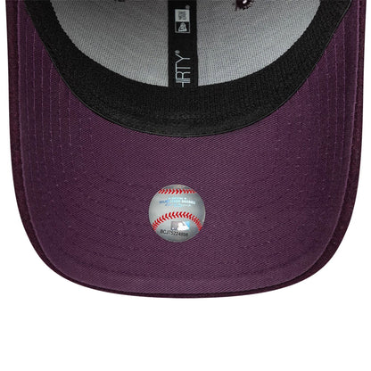 This is a LA Dodgers Melton Wool Purple 39THIRTY Stretch-Fit Cap 4