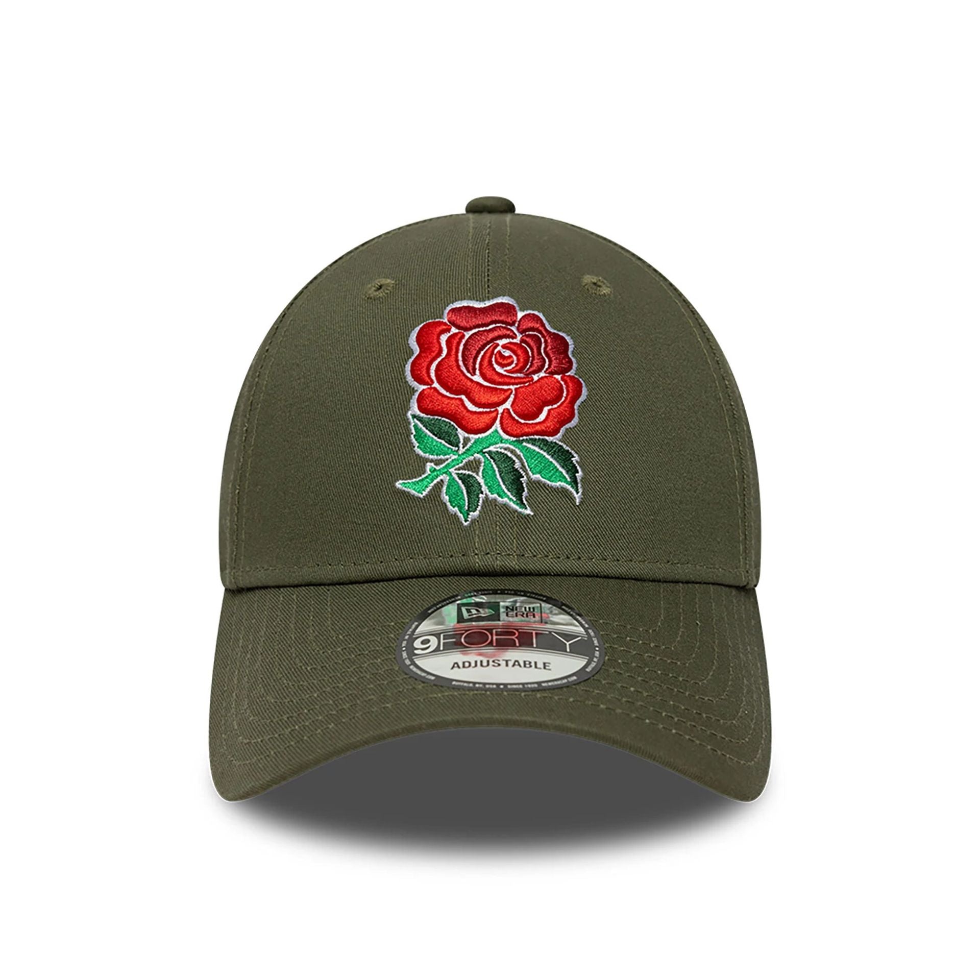 This is a Rugby Football Union Seasonal Green 9FORTY Adjustable Cap 2