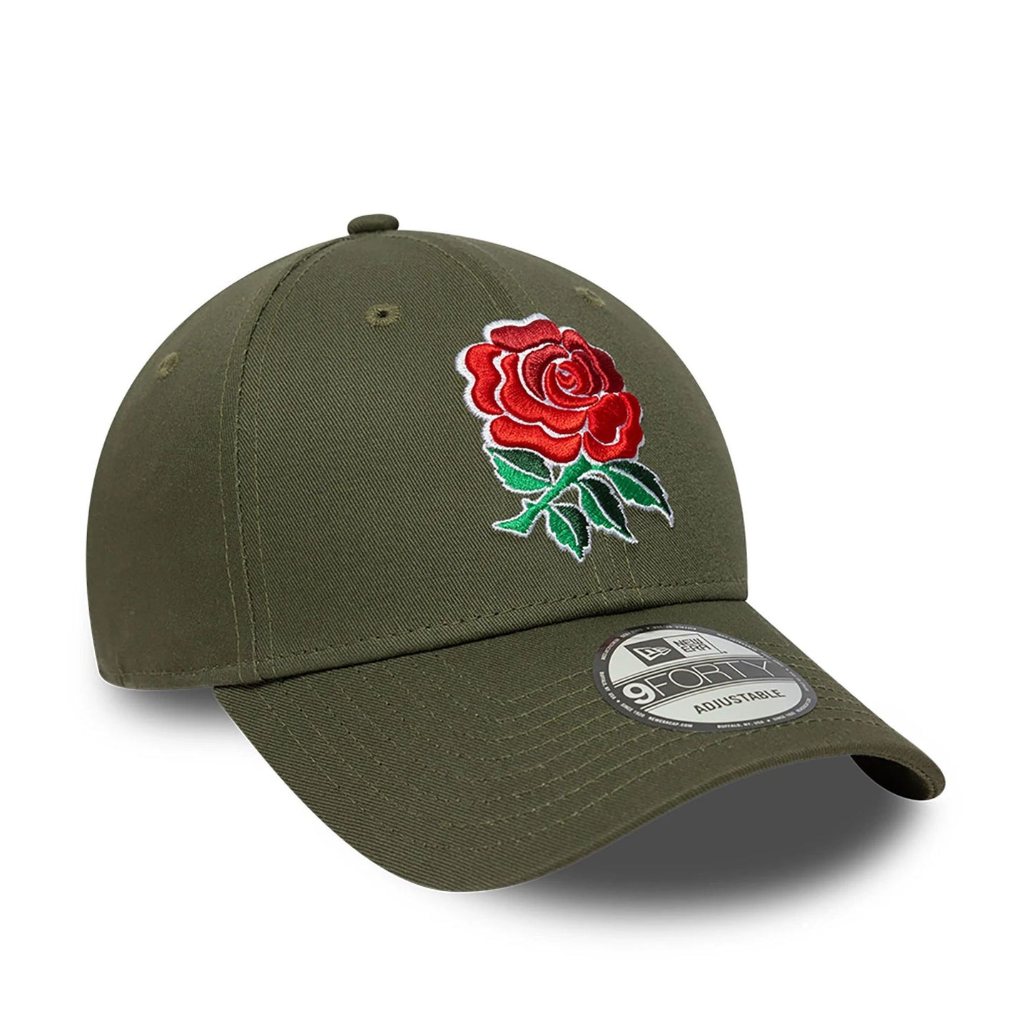 This is a Rugby Football Union Seasonal Green 9FORTY Adjustable Cap 3