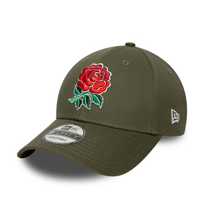 This is a Rugby Football Union Seasonal Green 9FORTY Adjustable Cap 1