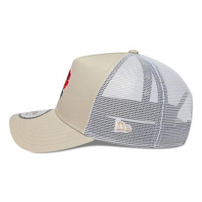 This is a Rugby Football Union Seasonal Beige 9FORTY E-Frame Adjustable Cap 7