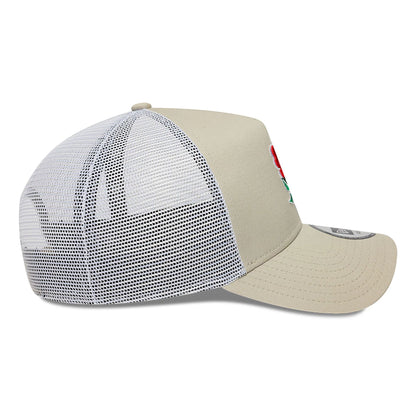 This is a Rugby Football Union Seasonal Beige 9FORTY E-Frame Adjustable Cap 6