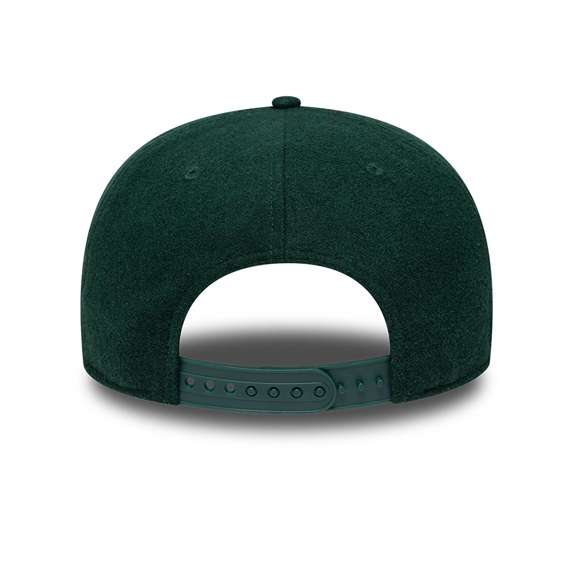 This is a Rugby Football Union Melton Wool Dark Green 9FIFTY Snapback Adjustable Cap 4