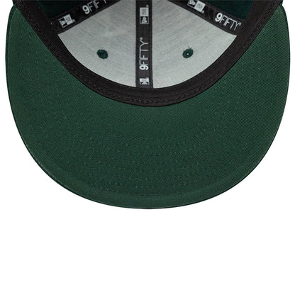 This is a Rugby Football Union Melton Wool Dark Green 9FIFTY Snapback Adjustable Cap 5