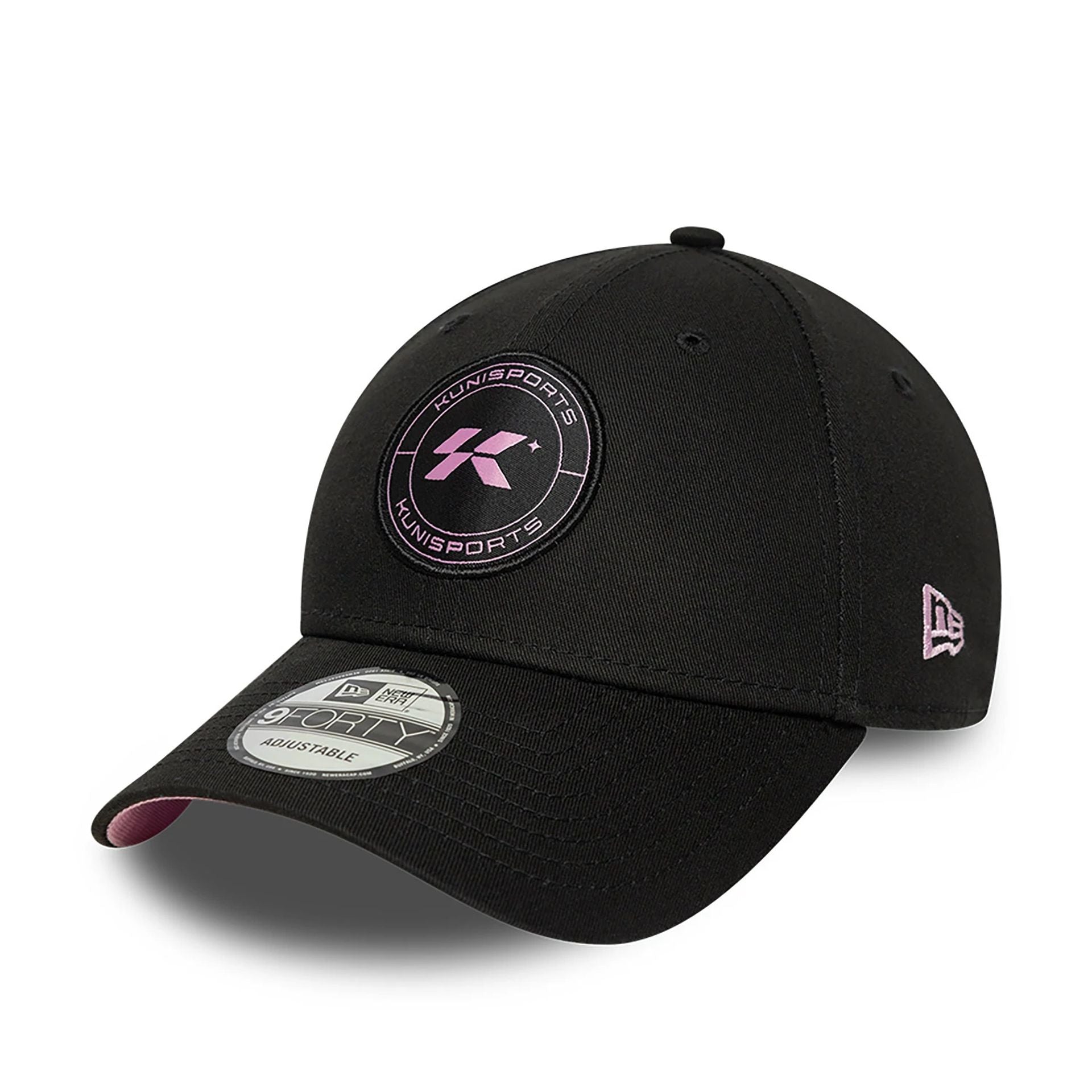 This is a Kunisports Kings League New Season Black 9FORTY Adjustable Cap 4