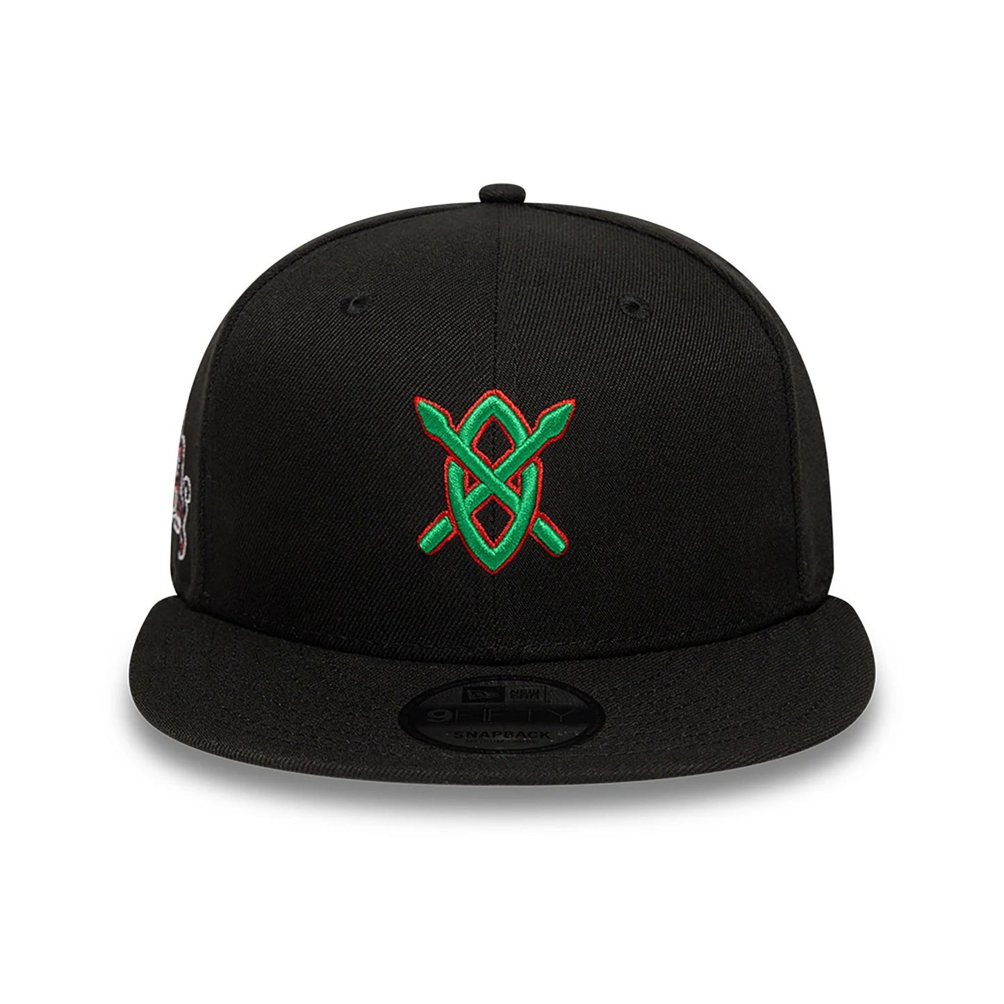 This is a Daily Paper x New Era New York Black 9FIFTY Snapback Cap 3