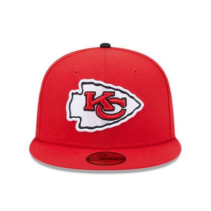 This is a Kansas City Chiefs FELT x NFL Red 59FIFTY Fitted Cap 3