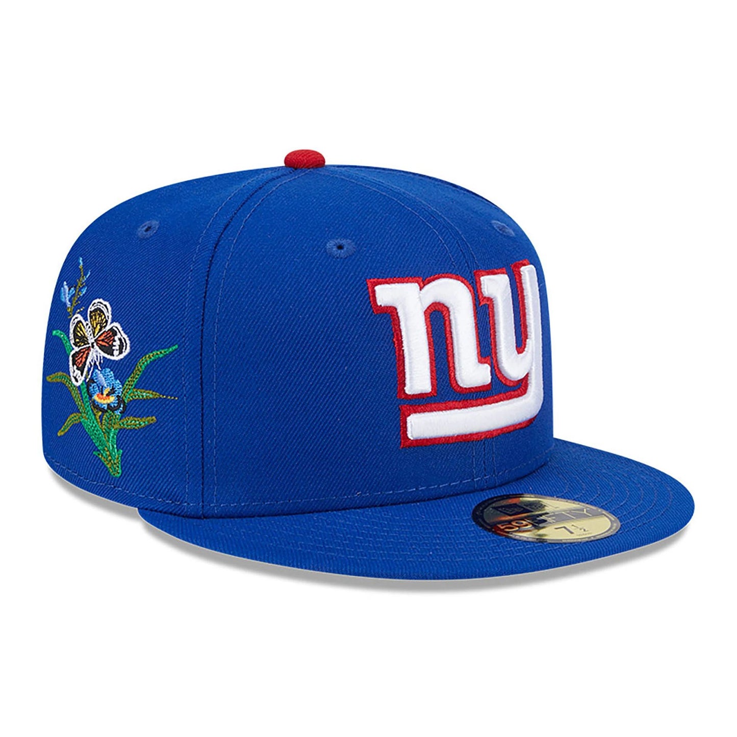 This is a New York Giants FELT x NFL Blue 59FIFTY Fitted Cap 4