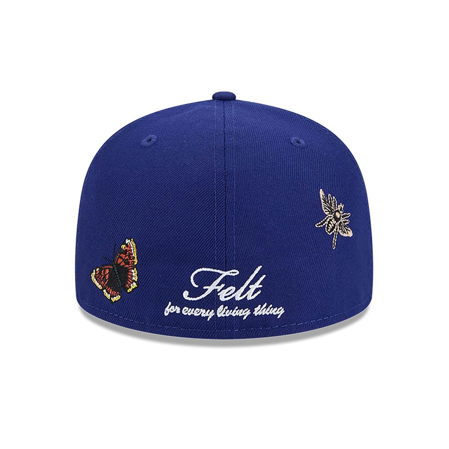 This is a LA Dodgers FELT x MLB Dark Blue 59FIFTY Fitted Cap 5