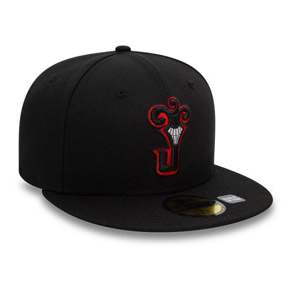 This is a Joker J Black 59FIFTY Fitted Cap 1