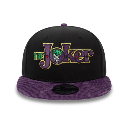 This is a Joker Script Black 9FIFTY Snapback Adjustable Cap 3