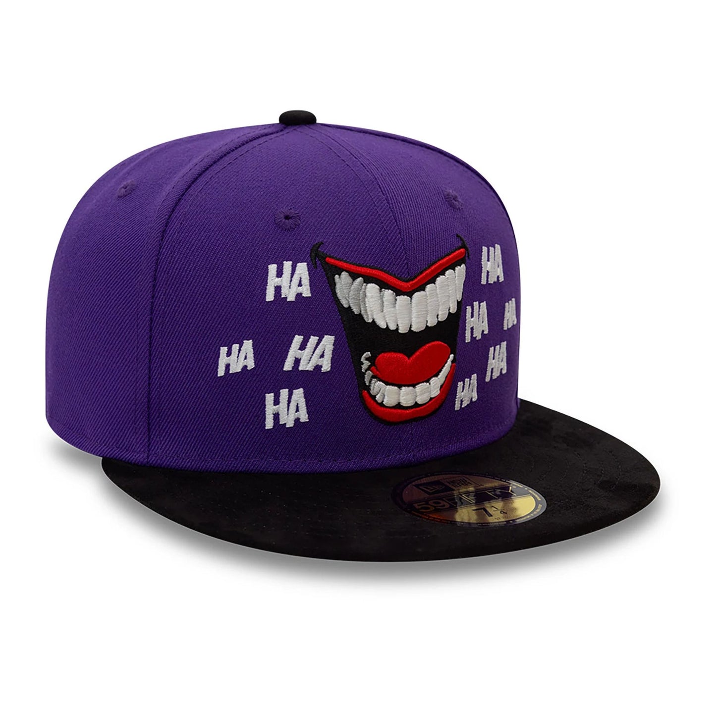 This is a Joker Smile Purple 59FIFTY Fitted Cap 3