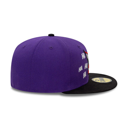 This is a Joker Smile Purple 59FIFTY Fitted Cap 6