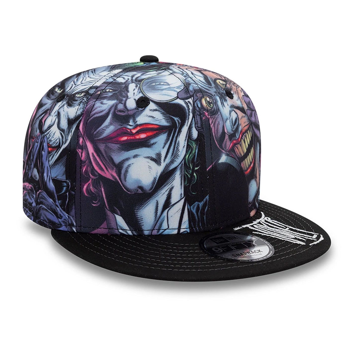 This is a Joker All Over Photo Multi 9FIFTY Snapback Adjustable Cap 3