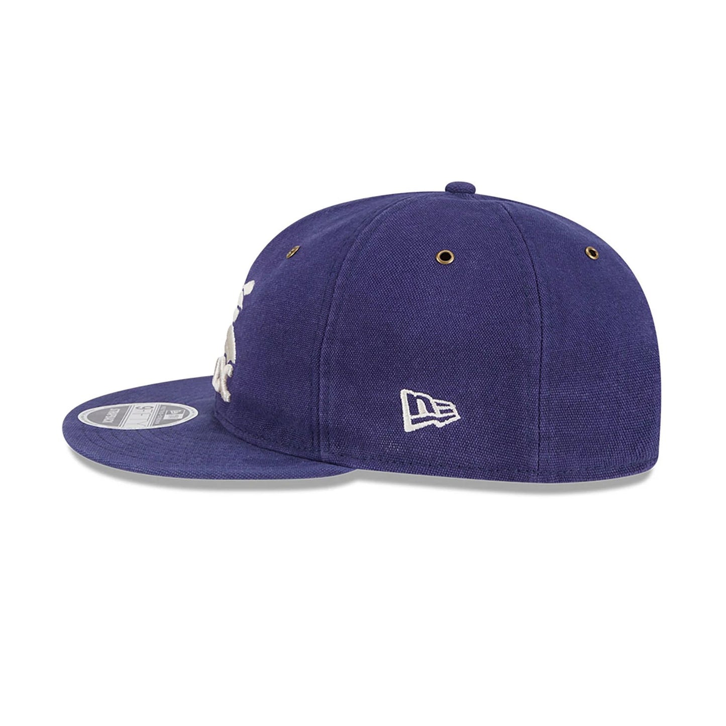 This is a Chicago White Sox Cotton Canvas Purple Retro Crown 9FIFTY Snapback Cap 7