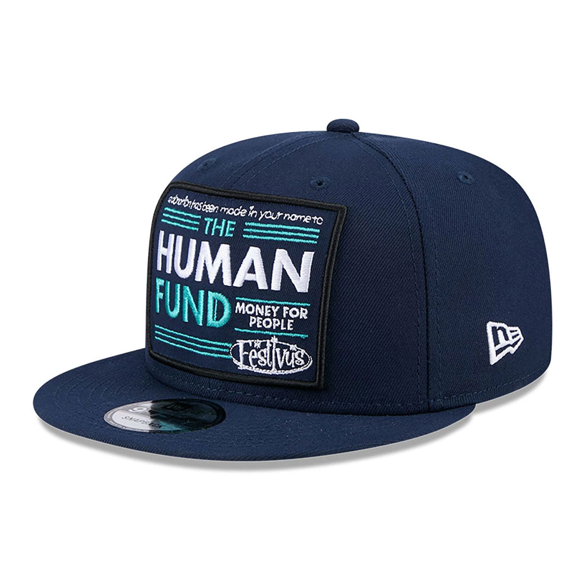 This is a Seinfeld Festivus Dark Blue 9FIFTY Snapback Cap 1