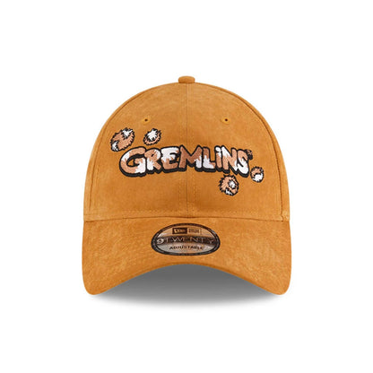 This is a Gremlins Furballs Faux Suede Dark Brown 9TWENTY Adjustable Cap 2