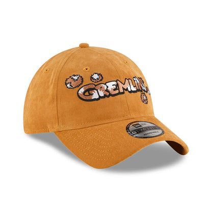 This is a Gremlins Furballs Faux Suede Dark Brown 9TWENTY Adjustable Cap 3