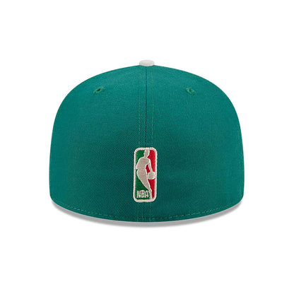 This is a LA Lakers Novelty Holly Green 59FIFTY Fitted Cap 5