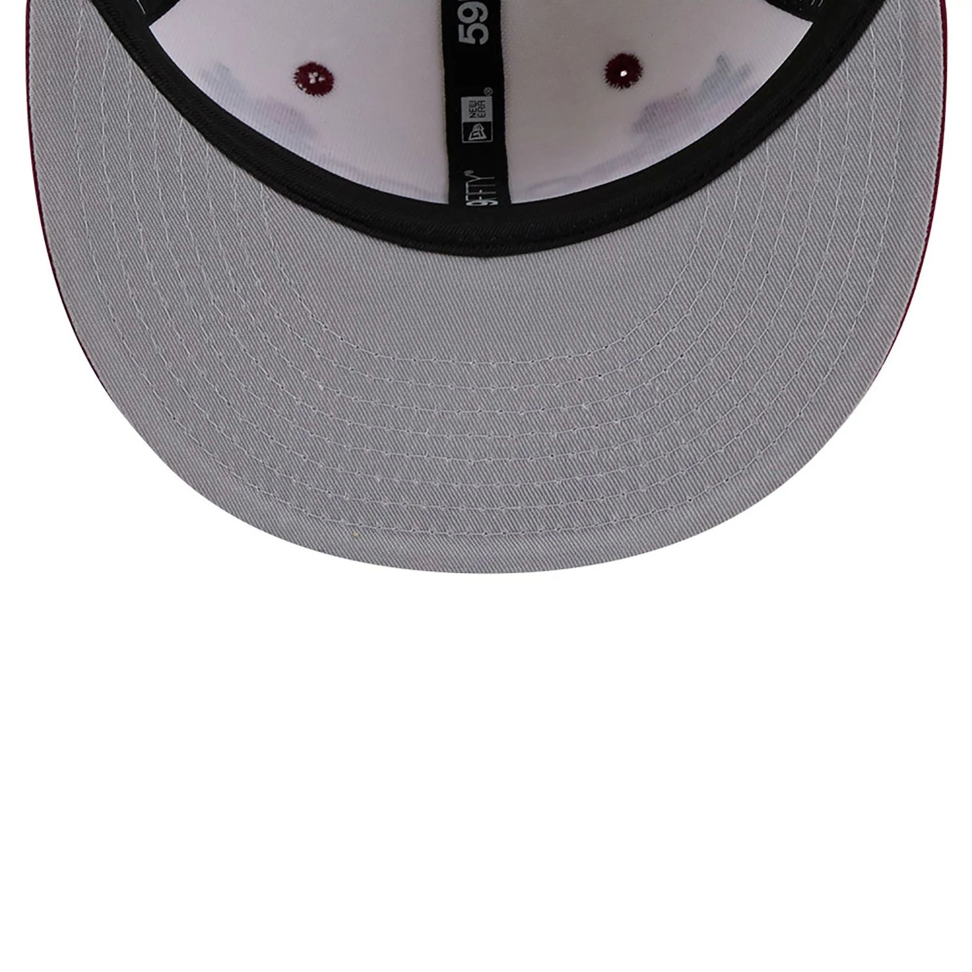 This is a Boston Red Sox Novelty Stitch White 59FIFTY Fitted Cap 2