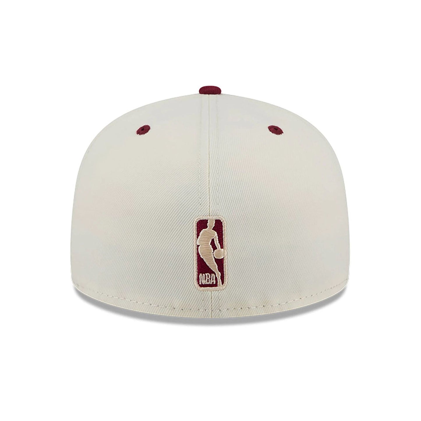 This is a Chicago Bulls Novelty Stitch White 59FIFTY Fitted Cap 5