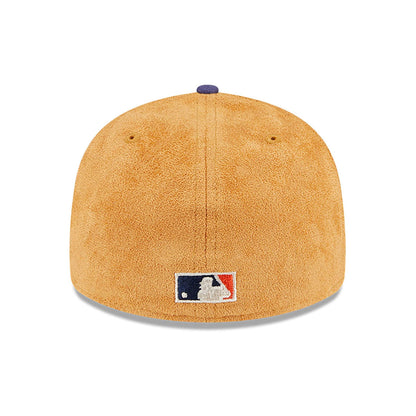 This is a Detroit Tigers Tan Texture Beige Low Profile 59FIFTY Fitted Cap 5