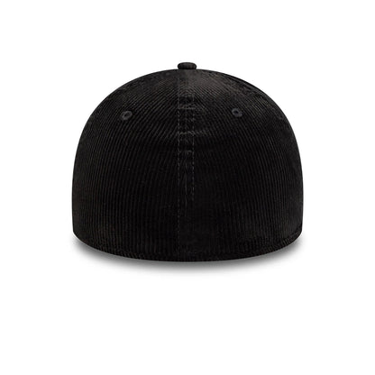 This is a New Era Cord Patch Black 39THIRTY Stretch-Fit Cap 4