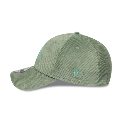 This is a LA Dodgers MLB Cord Pastel Green 39THIRTY Stretch Fit Cap 6