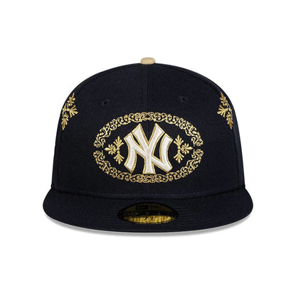 This is a New York Yankees Charro Navy 59FIFTY Fitted Cap 3