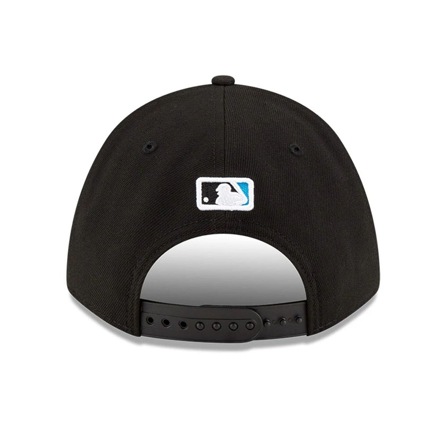 This is a Miami Marlins MLB Player Replica Black 9FORTY M-Crown Adjustable Cap 4