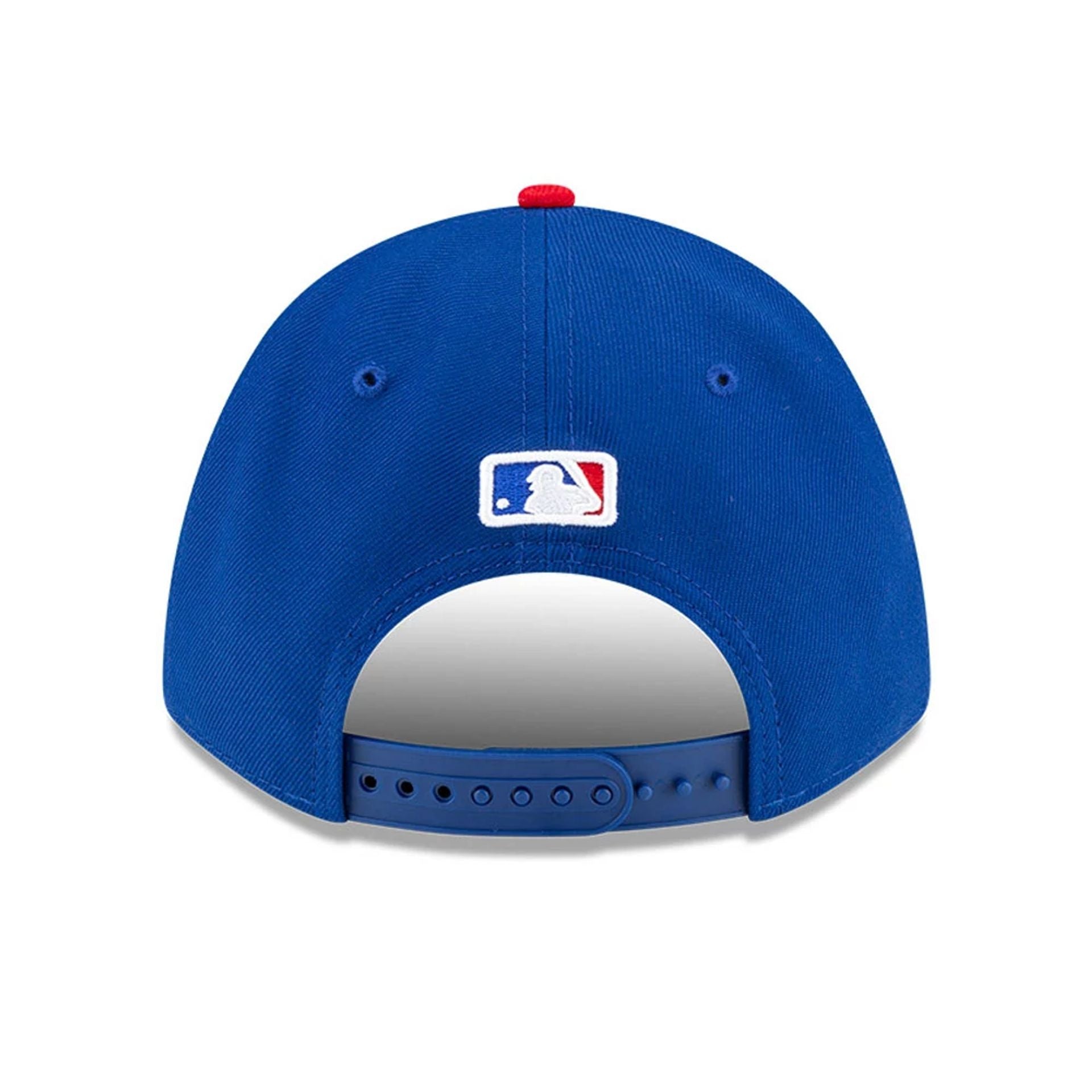 This is a Chicago Cubs MLB Player Replica Blue 9FORTY M-Crown Adjustable Cap 4