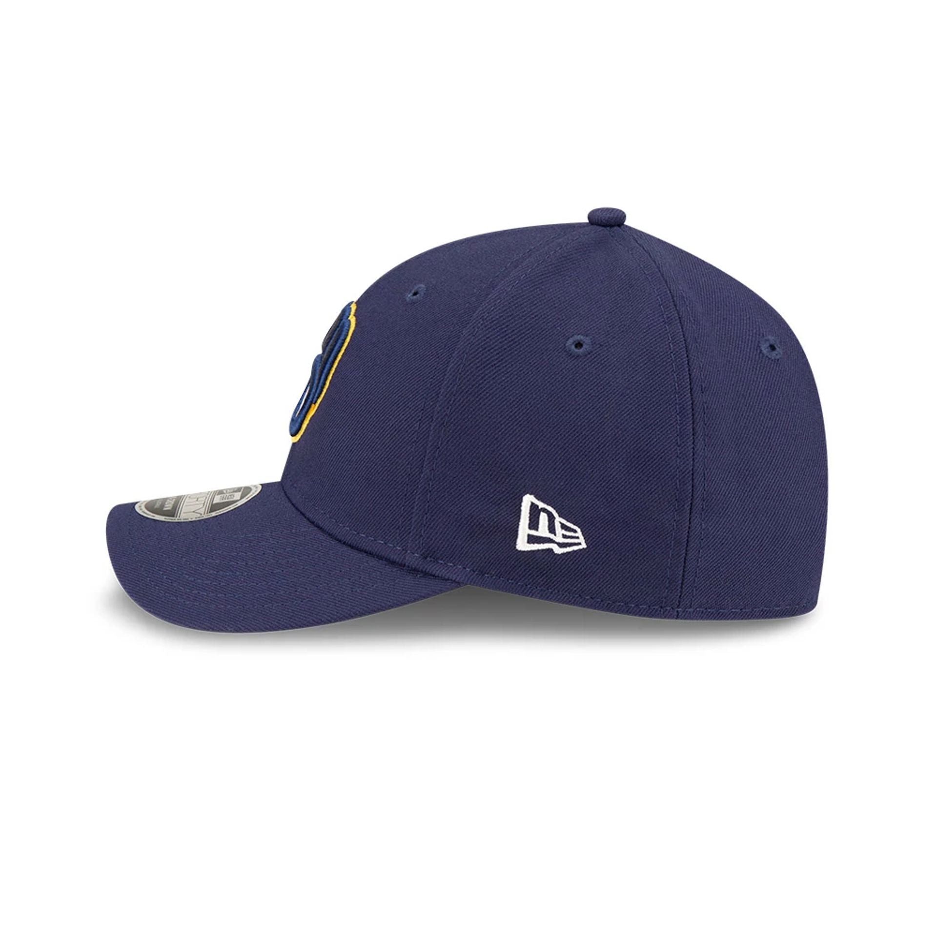 This is a Milwaukee Brewers MLB Player Replica Navy 9FORTY M-Crown Adjustable Cap 5