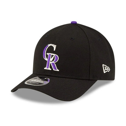 This is a Colorado Rockies MLB Player Replica Black 9FORTY M-Crown Adjustable Cap 1