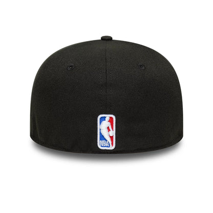 This is a Chicago Bulls NBA Statement Black 59FIFTY Fitted Cap 5