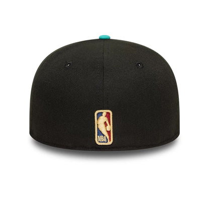 This is a Memphis Grizzlies NBA Classic Black 59FIFTY Fitted Cap 5