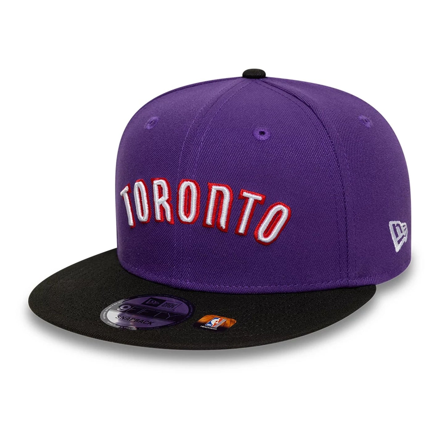 This is a Toronto Raptors NBA Classic Purple 9FIFTY Snapback Adjustable Cap 4