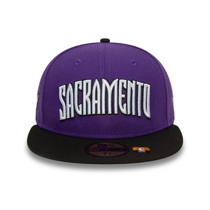 This is a Sacramento Kings NBA Classic Purple 59FIFTY Fitted Cap 3