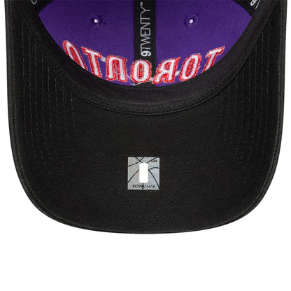 This is a Toronto Raptors NBA Classic Purple 9TWENTY Adjustable Cap 7