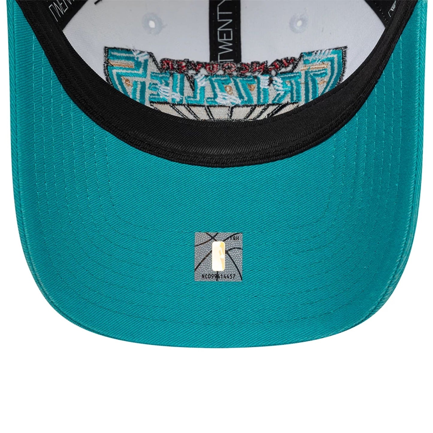 This is a Memphis Grizzlies NBA Classic White 9TWENTY Adjustable Cap 5